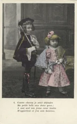 Bambini in abiti storici